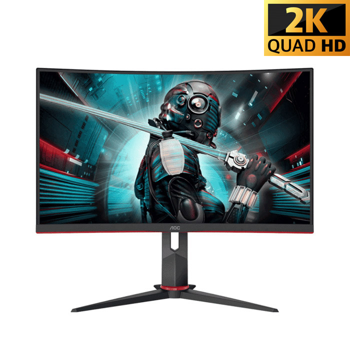 Aoc Cq27g2 27 Curved Qhd Gaming Monitor With 144hz And 1ms Response Time Asgardstore Com