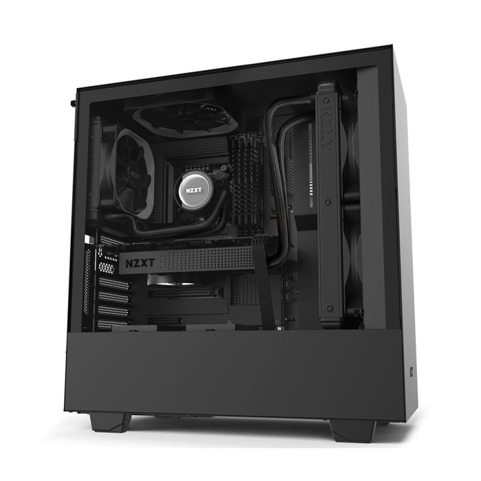 NZXT H510i Compact Mid-Tower case with Lighting and Fan Control - Matte ...